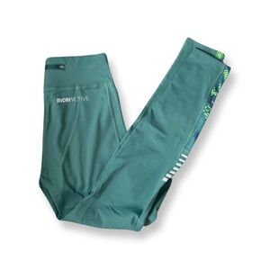Rion Women's Green Active Athletic Legging NWT Size S